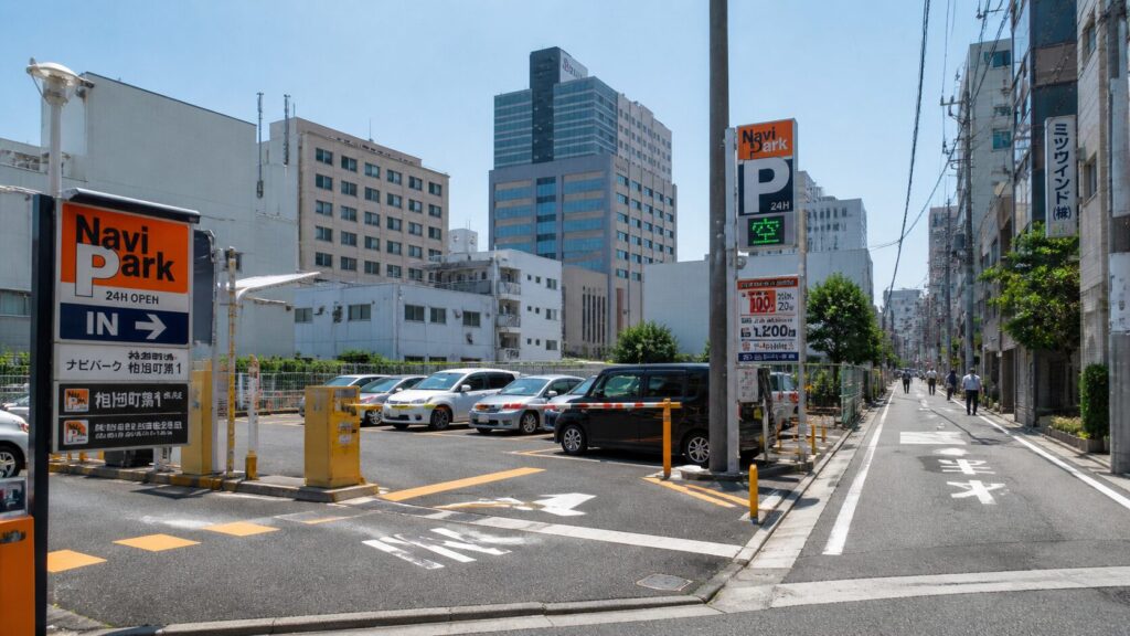 2. ナビパーク 柏旭町第1(SNビルまで徒歩約3分)