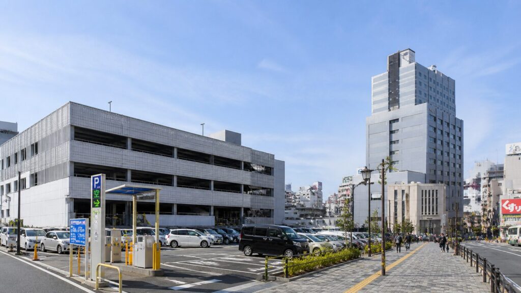 柏市営 柏駅西口第一駐車場(大型駐車場)