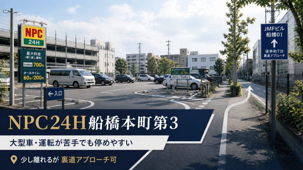 NPC24H船橋本町第3(大型・自走式)
