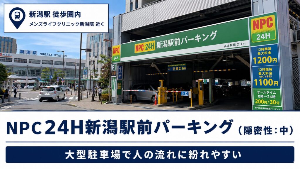 NPC24H新潟駅前パーキング
