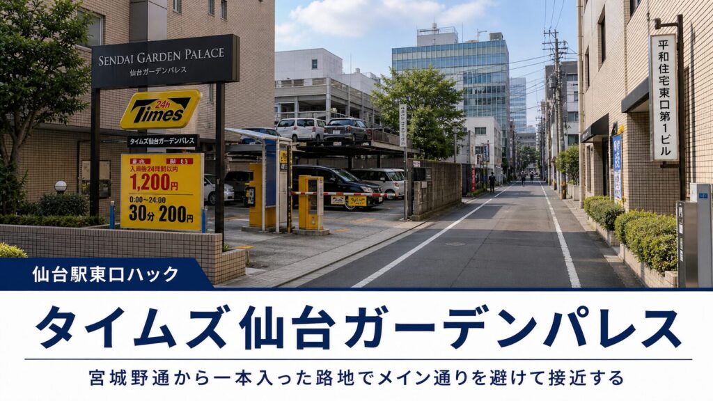 タイムズ仙台ガーデンパレス：