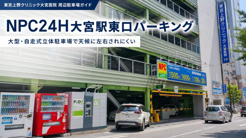NPC24H大宮駅東口パーキング