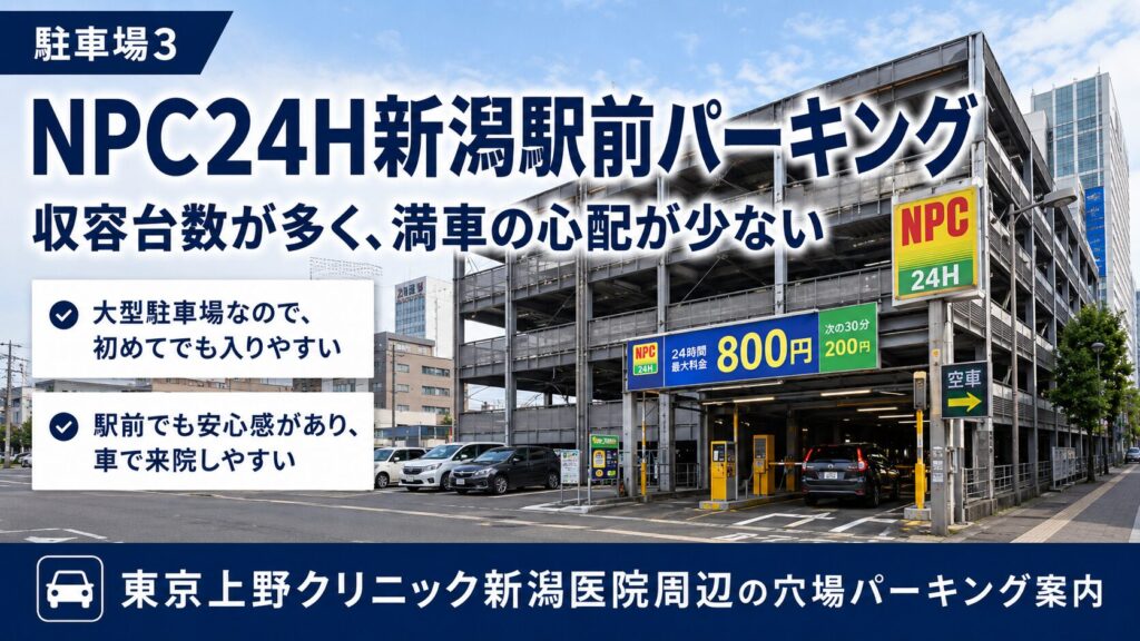 NPC24H新潟駅前パーキング