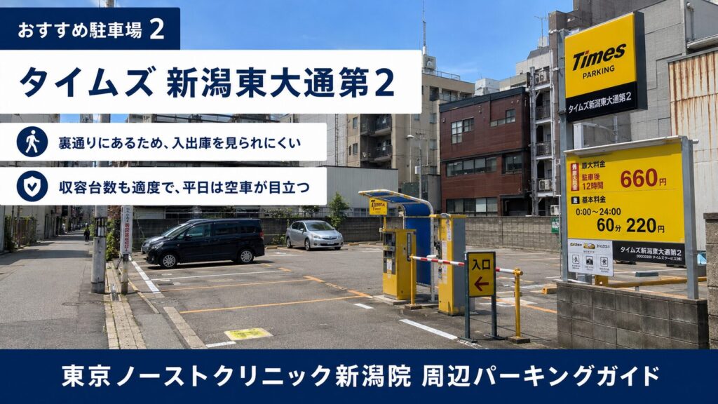 タイムズ新潟東大通第2：